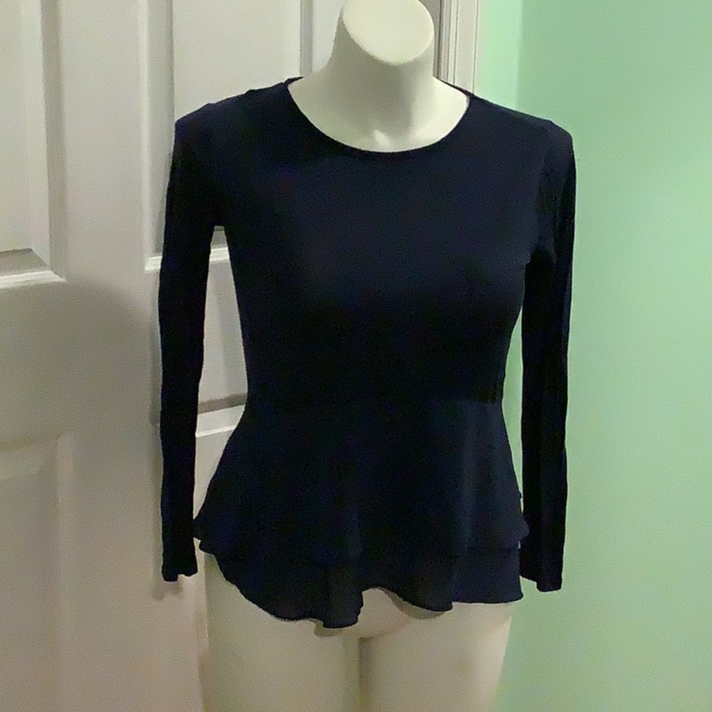 Michael Kors blouse dark blue medium size